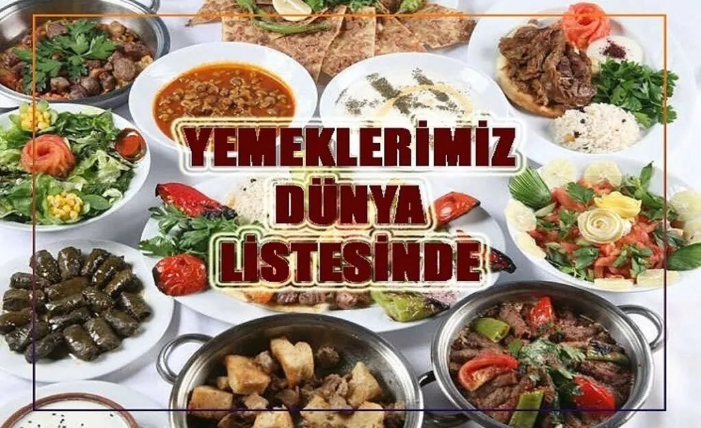 Türk yemekleri dünya listesinde