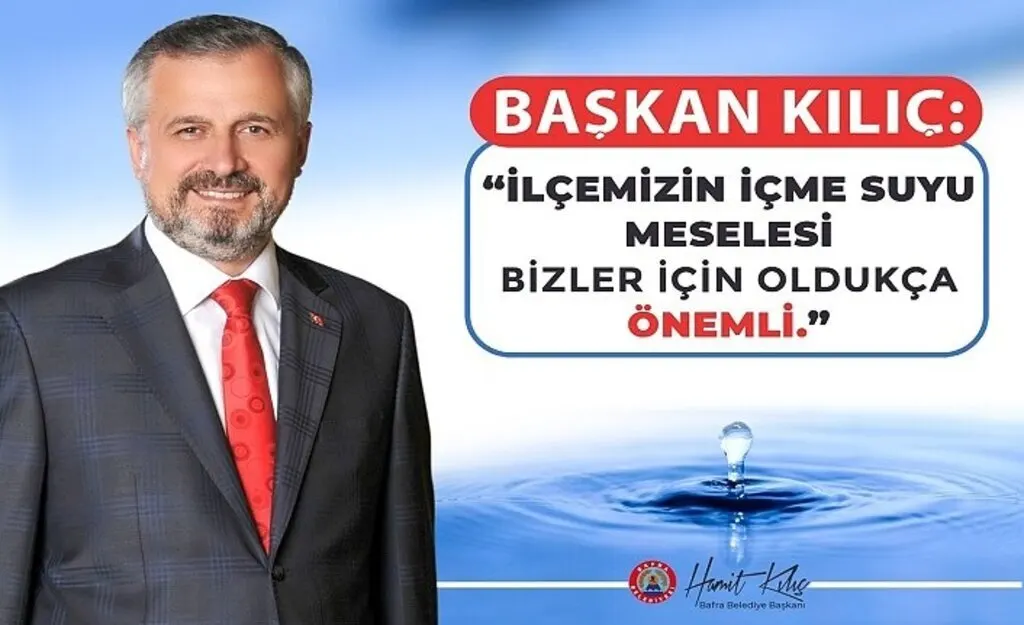 Bafra'da 35 mahallenin su sorunu giderilecek