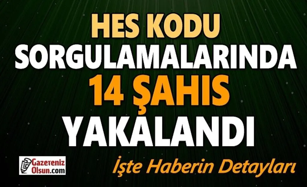 Samsun'da Hes Kodu Sorgulamalarında 14 Kişi için İşlem Başlatıldı