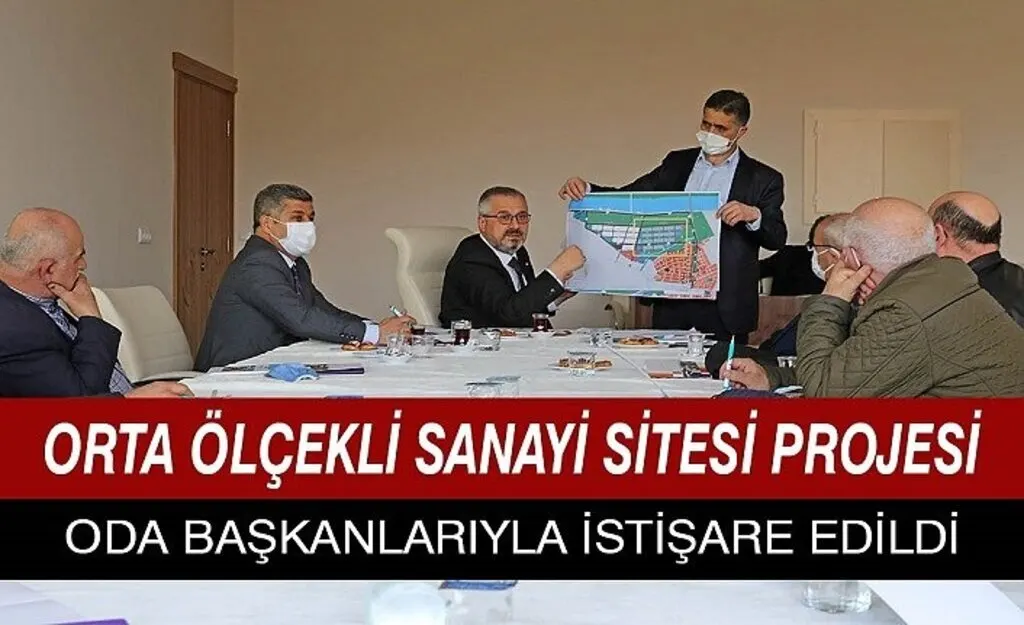 Orta Ölçekli Sanayi Sitesi Projesi istişare edildi - Bafra Haber