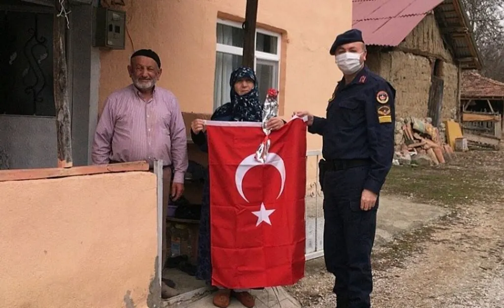 Havza’da Jandarmadan anlamlı ziyaret