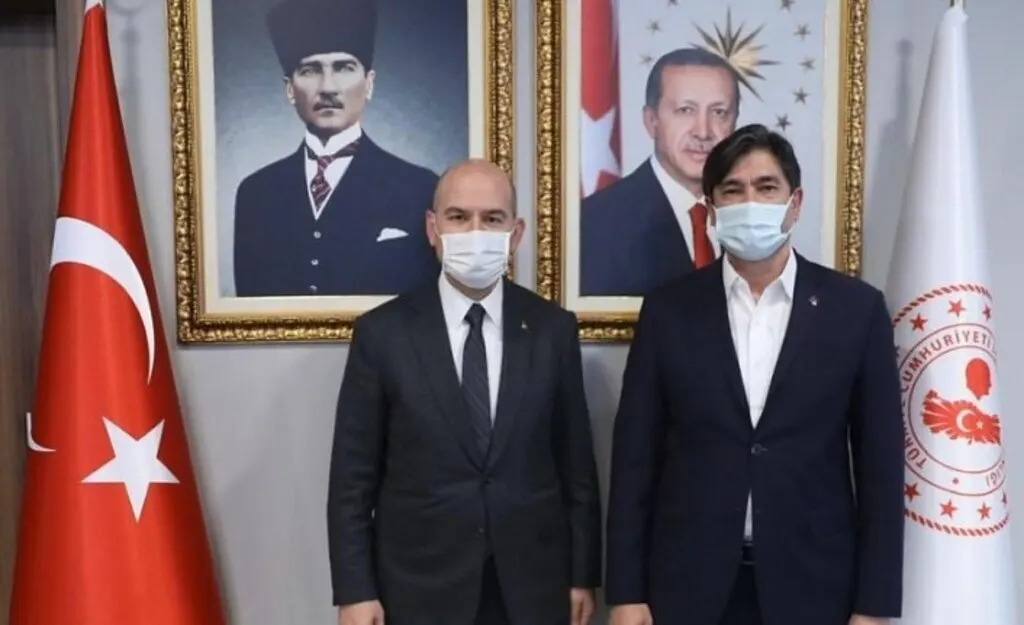 Genel Başkan Uslu'dan Bakan Soylu'ya ziyaret