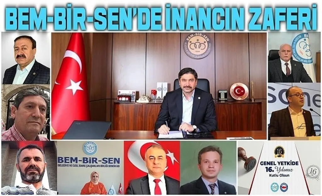 BEM-BİR-SEN 16 yıldır yetkili sendika