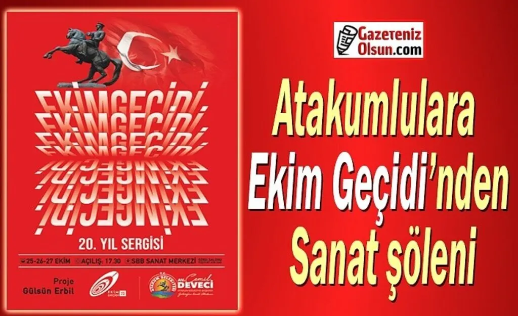 Ekim Geçidi Atakum’da sanat severleri ağırlayacak