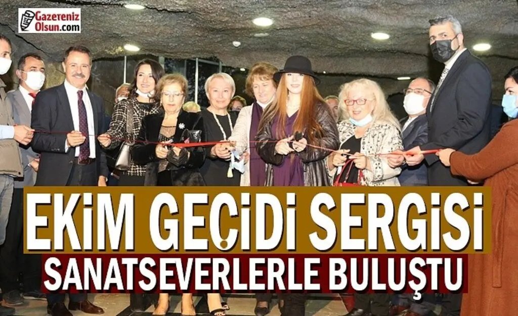 Ekim Geçidi sergisi sanatseverlerle buluştu