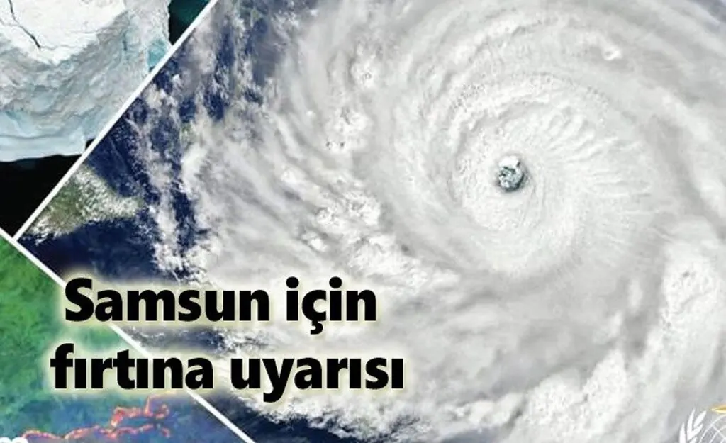 Samsun için fırtına uyarısı - Samsun Hava Durumu 24 Ekim