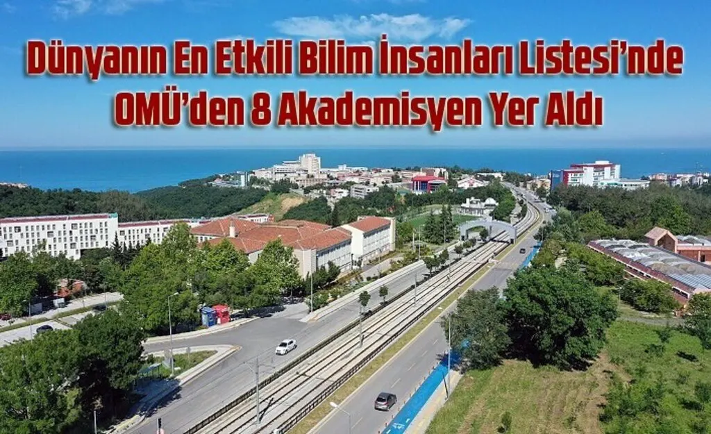 Samsun'dan 8 Akademisyen Stanford Üniversitesi listesinde