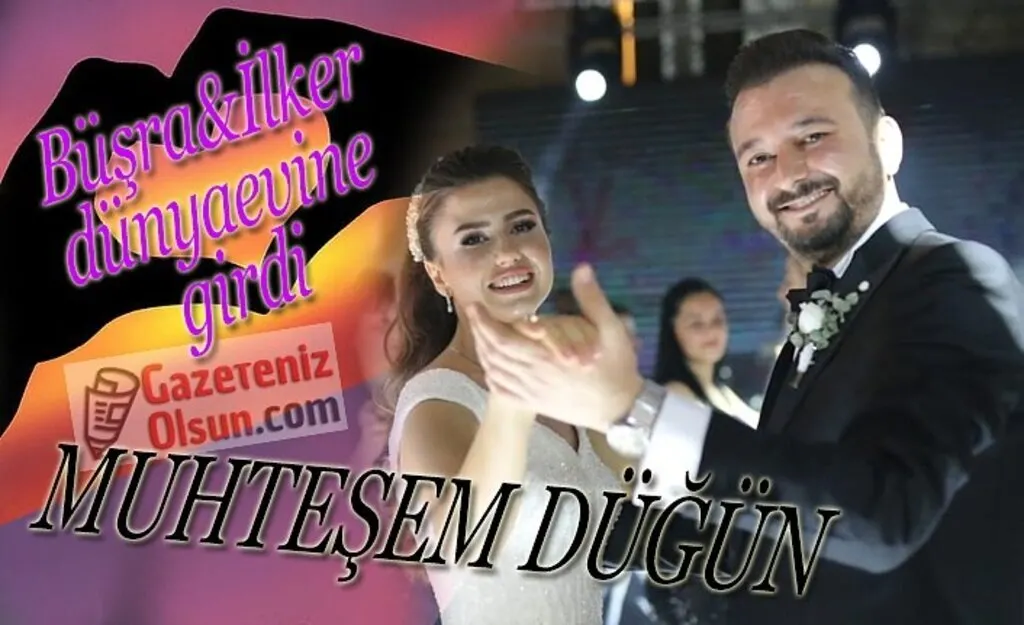 Diyetisyen Büşra Atmaca Eczacı İlker Özay evlendi