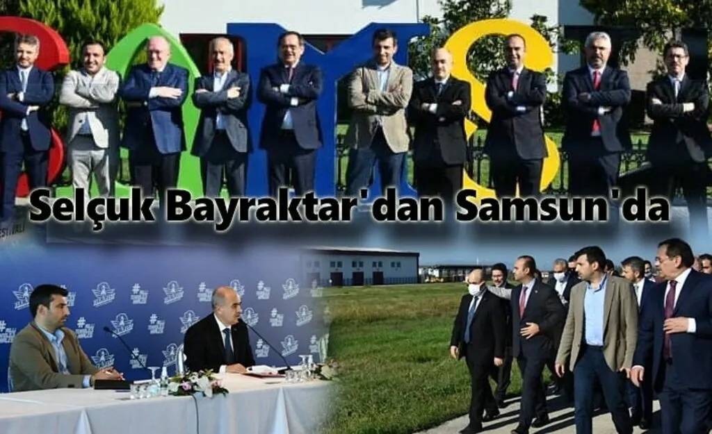 Selçuk Bayraktar'dan Samsun'da TEKNOFEST 2022 incelemesi