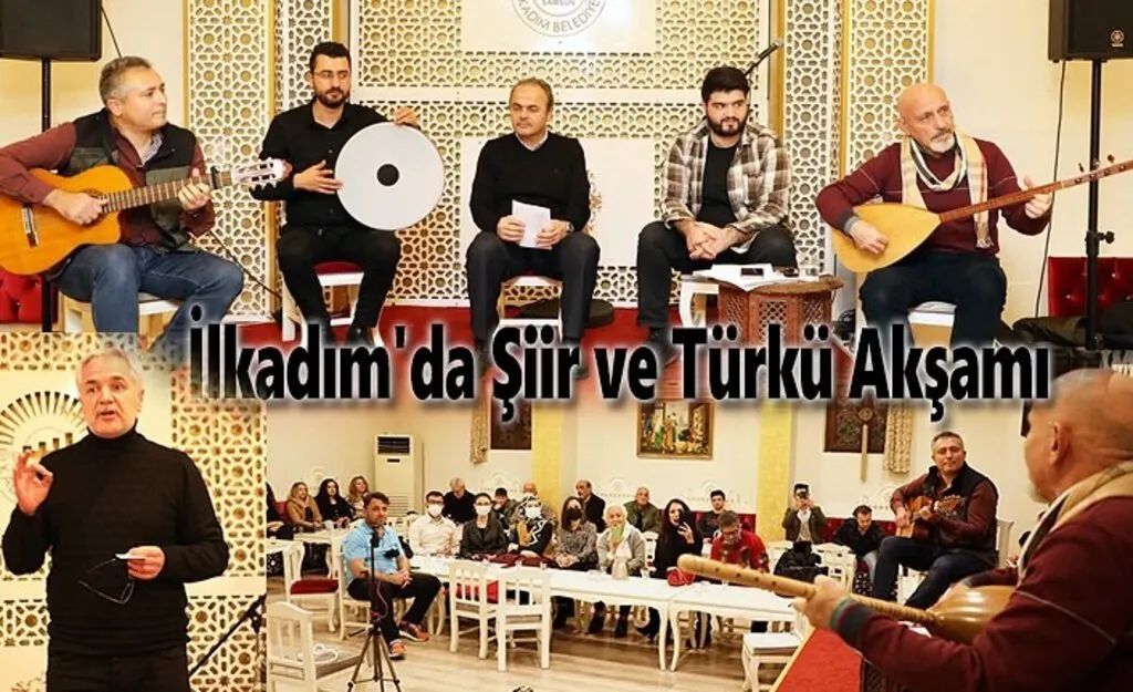 İlkadım'da Şiir ve Türkü Akşamı