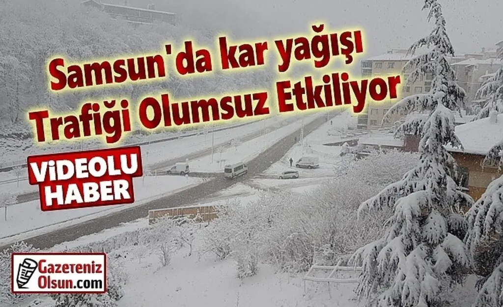 Samsun'da Yoğun Kar Buzlanma ve Don Uyarısı