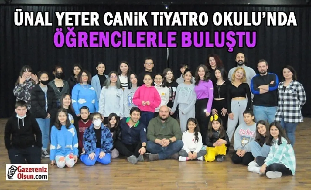 Güldür Güldür'ün Ünlü Oyuncusu Ünal Yeter Canik Tiyatro Okulu'nda