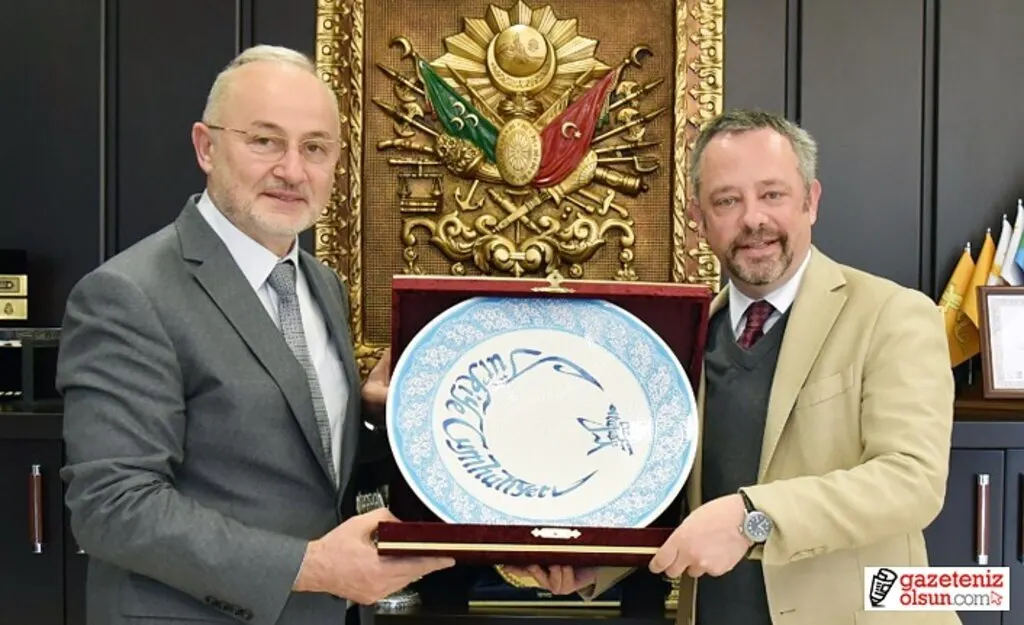 ABD Ankara Büyükelçiliği Eğitim Ataşesi Roger Cohen Samsun'da