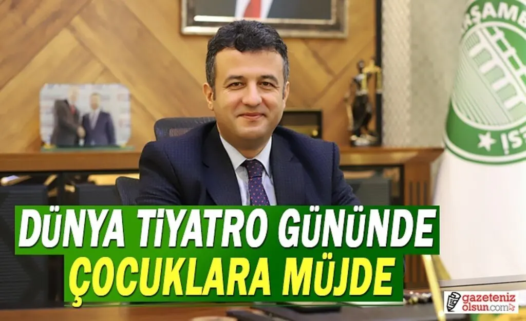 Dünya Tiyatro Günü'nde Çocuklara Müjde