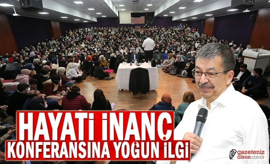 Samsun'da Hayati İnanç Konferansı Yoğun İlgi Gördü