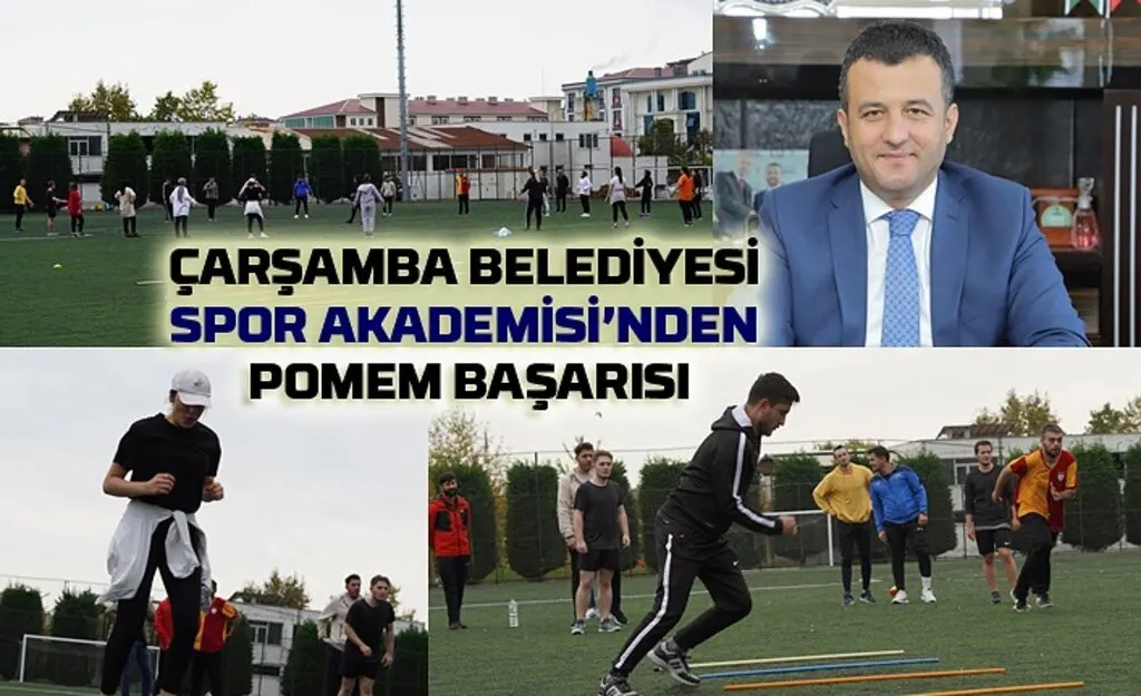Çarşamba Belediyesi Spor Akademisi'nden büyük başarı