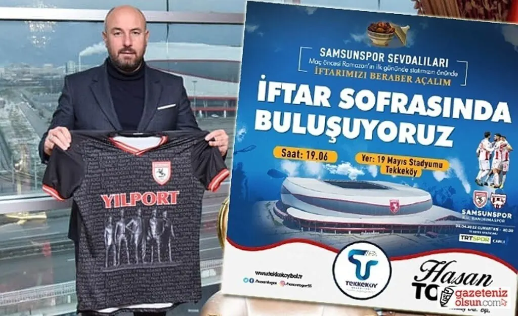 Hasan Togar'dan Samsunspor Taraftarı'na İftar Çağrısı