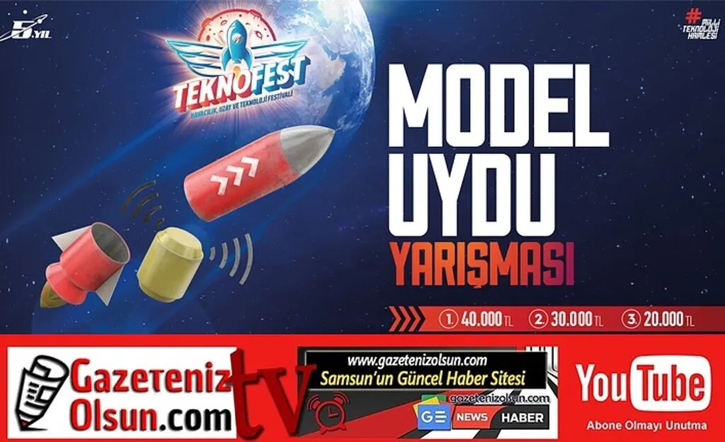 TEKNOFEST Samsun Teknoloji Yarışmalarına başvurular devam ediyor