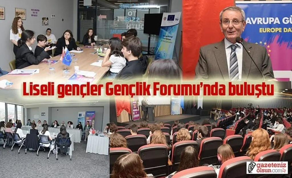 Liseli gençler Gençlik Forumu’nda buluştu