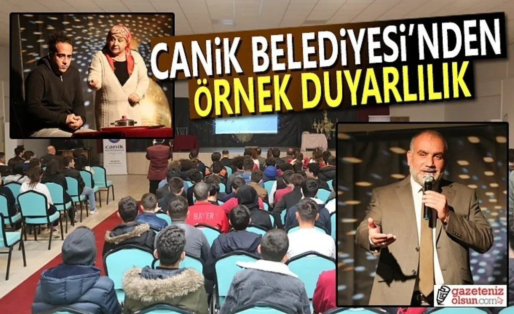 Madde Bağımlılığı konulu tiyatro oyunu Canik’te sahneleniyor