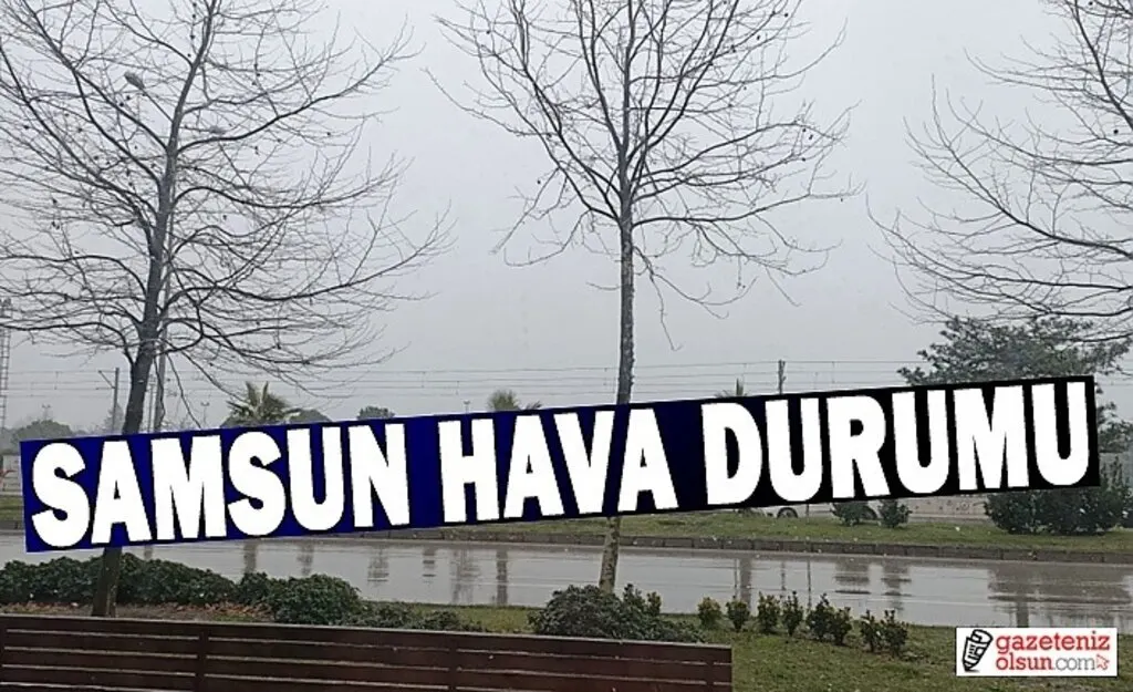 Samsun Hava Durumu Rüzgar Uyarısı verildi