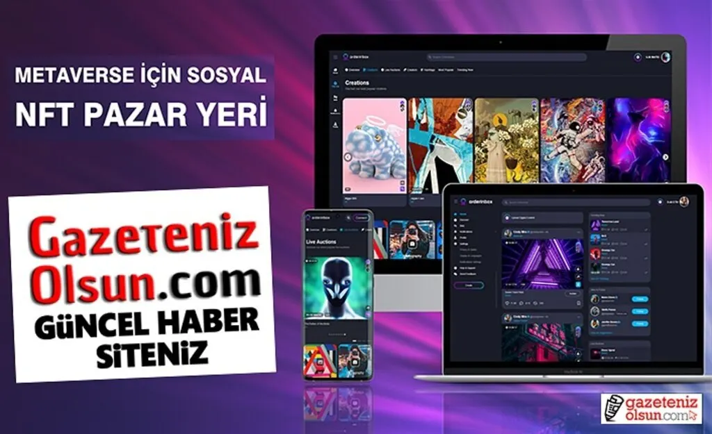 Tek tıkla NFT oluşturma, NFT pazarı, metaverse içerik oluşturma