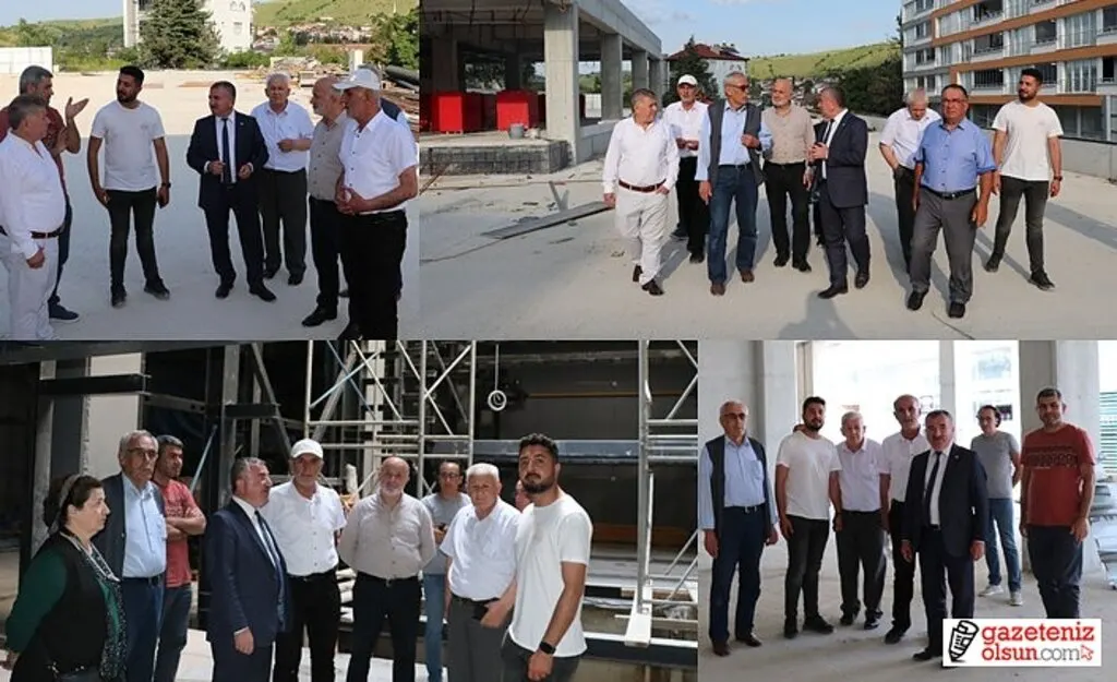 Havza Mekanik Otopark inşaatı yüzde 85'i tamamlandı