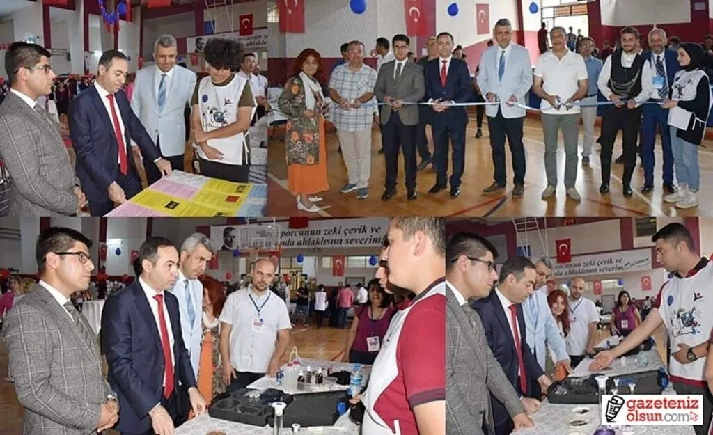Atakum'da açılan Bilim Fuarı Büyük bir gördü