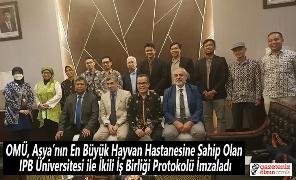 OMÜ ile IPB Üniversitesi İş Birliği Protokolü İmzaladı