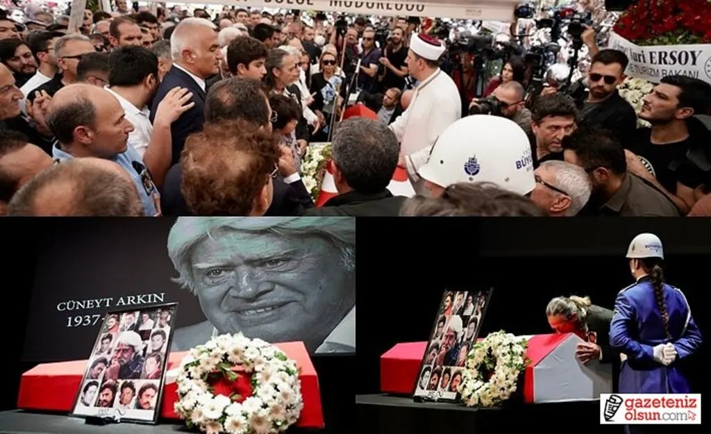 Cüneyt Arkın son yolculuğuna uğurlandı