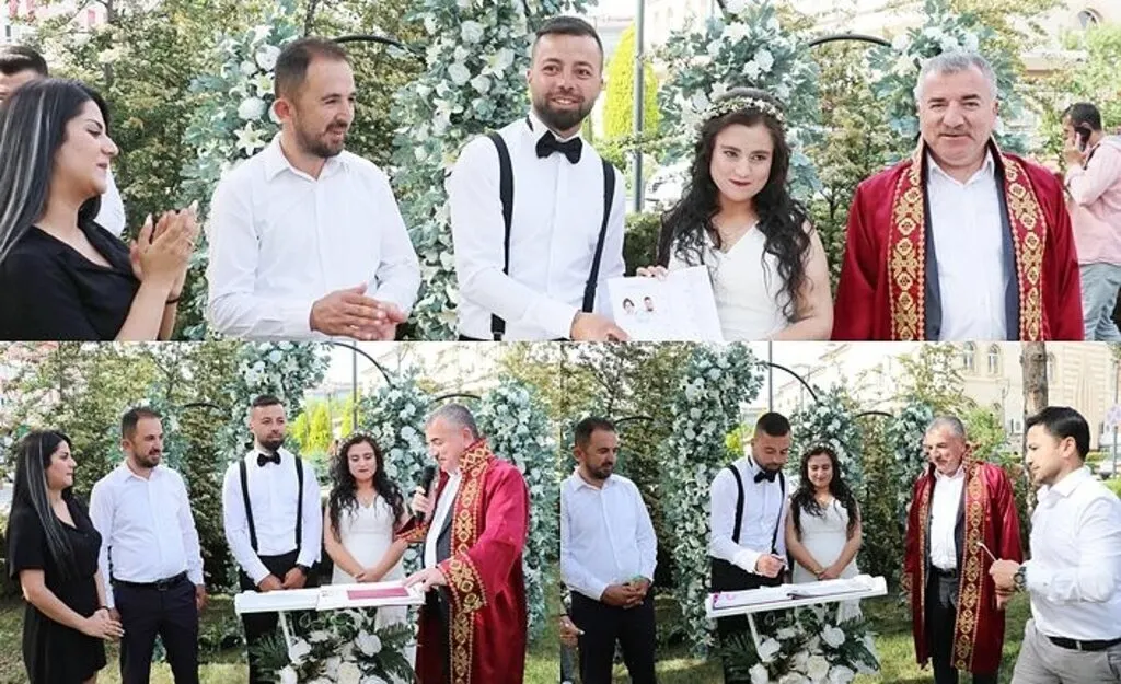 Murat Karaçoban ve Yeşim Demir dünya evine girdi