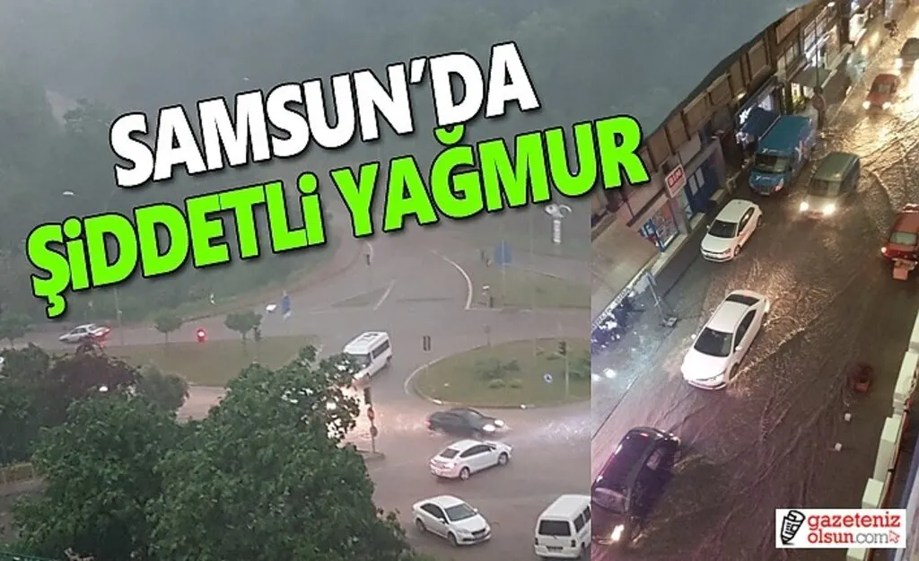 Samsun'da Kuvvetli Rüzgar ve Sağanak Yağış Uyarısı