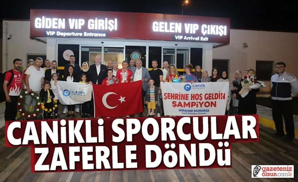 Canikli Sporcular Zaferle Döndü