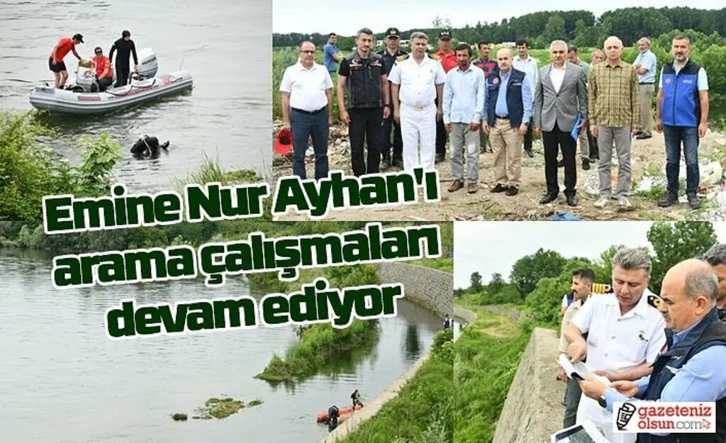 Emine Nur Ayhan'ı arama çalışmaları devam ediyor! Samsun Haber