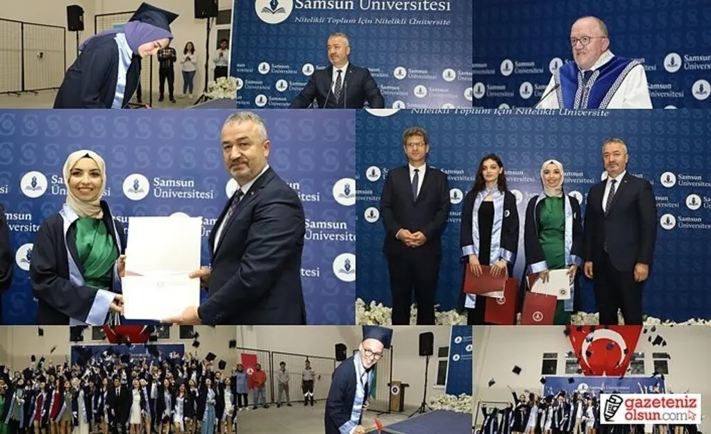 SAMÜ Ballıca Kampüsü'nde mezuniyet sevinci