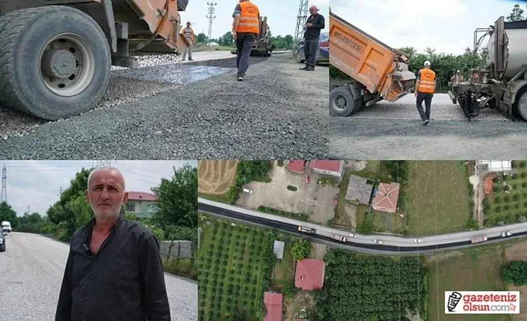 Güzelyurt Mahallesi’nde konforlu yol sevinci