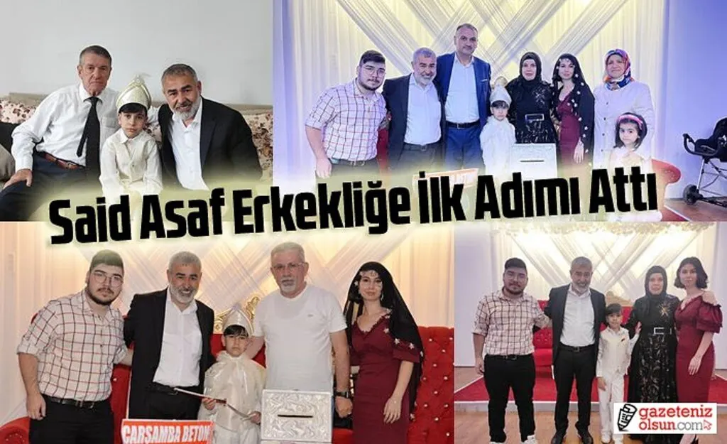 Kuzu ailesinin mutlu günü! Said Asaf Erkekliğe İlk Adımı Attı