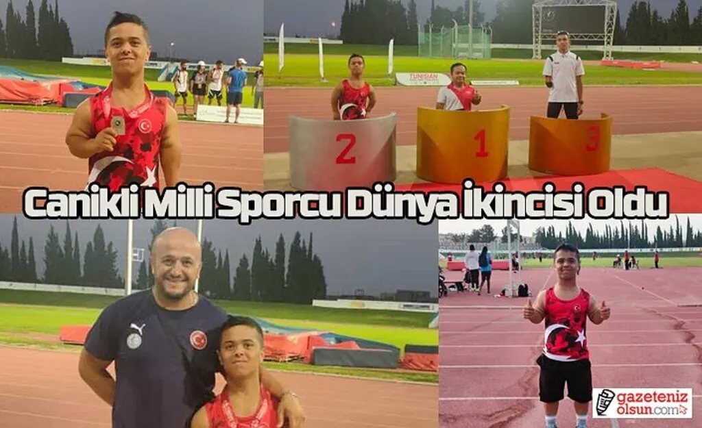 Canikli Milli Sporcu Dünya İkincisi Oldu