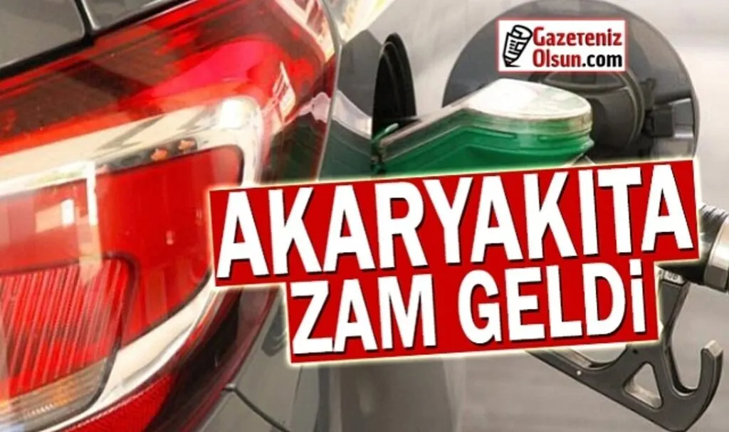 Araç sahiplerini üzen haber Akaryakıta Zam Geliyor