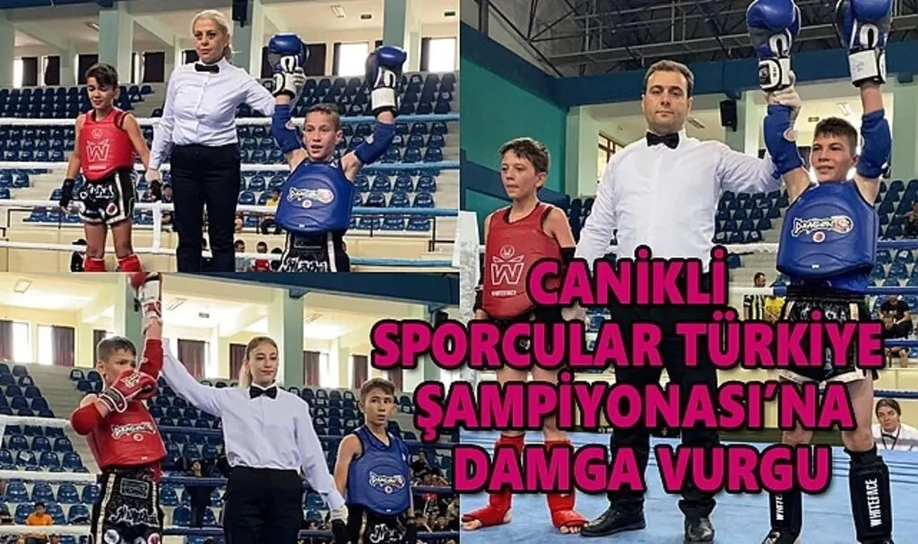 Canikli Sporcular Türkiye Şampiyonası’na Damga Vurgu