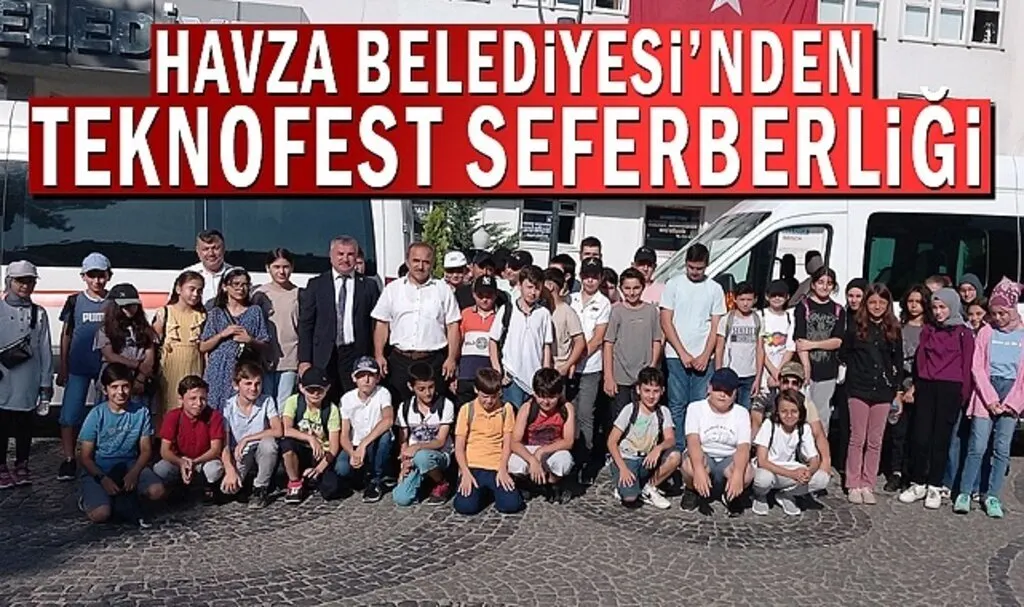 Havza Belediyesinden TEKNOFEST Seferberliği