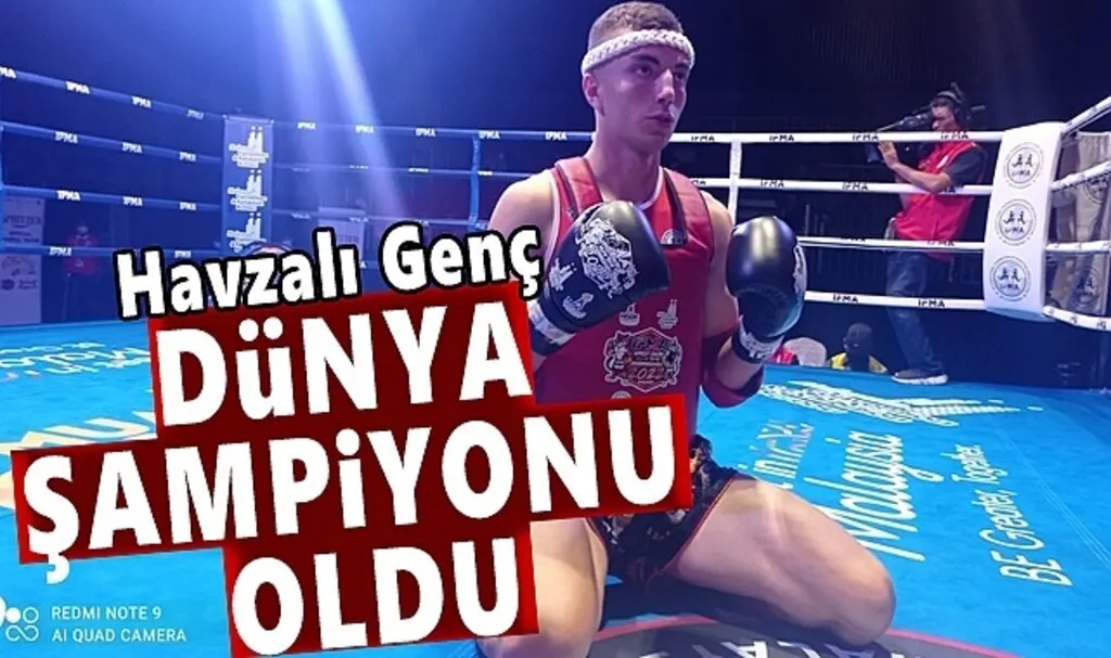 Havzalı Genç Dünya Şampiyonu Oldu