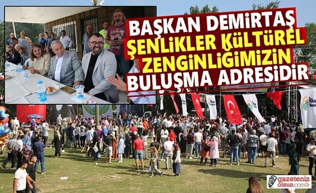 Başkan Demirtaş Mahmur Dağı Kadırga Şenliklerinde