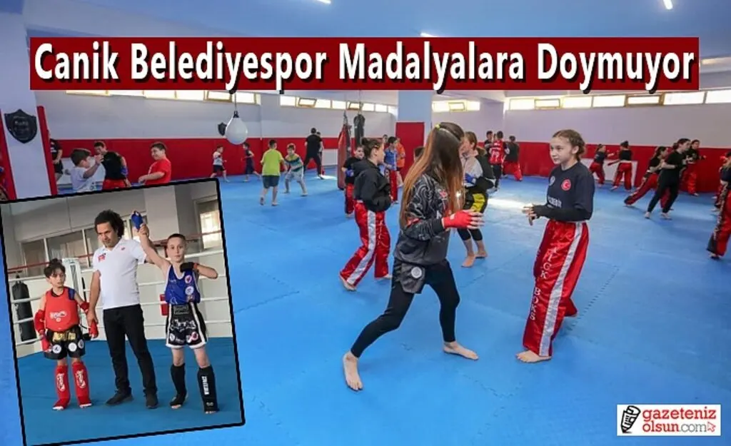 Canik Belediyespor Madalyalara Doymuyor