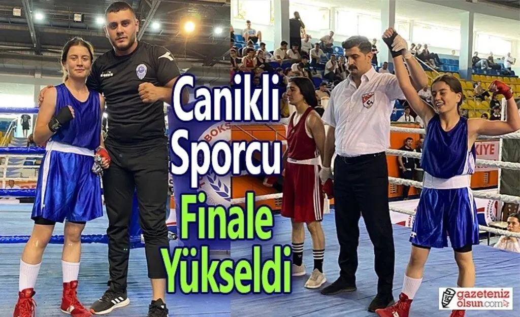 Canikli Sporcu Finale Yükseldi