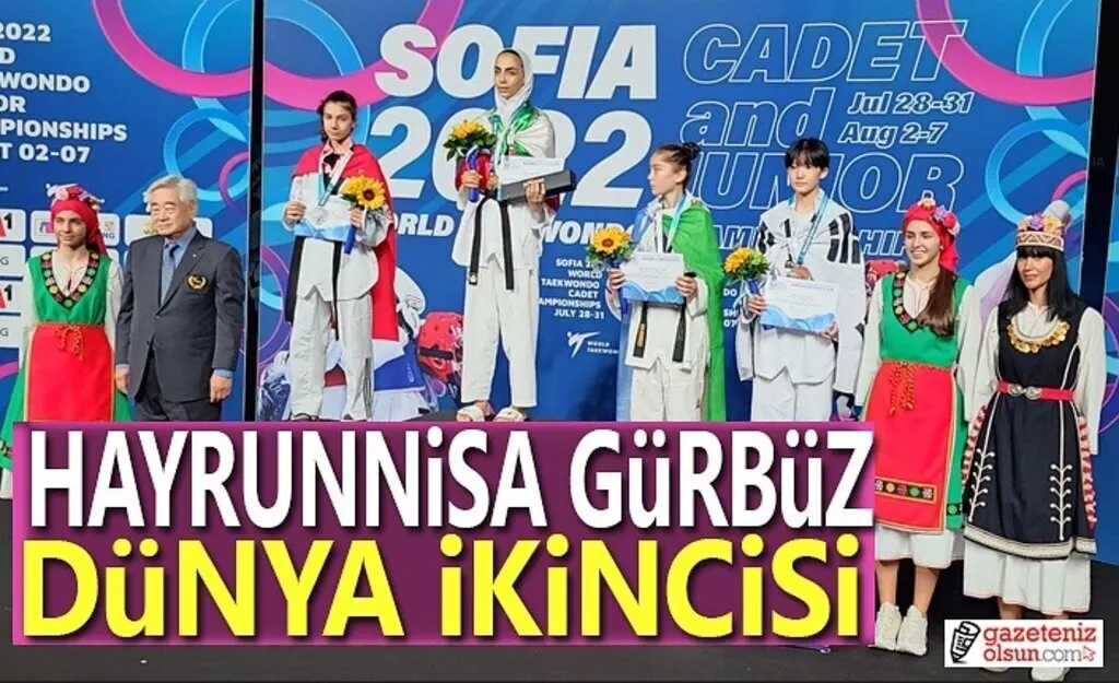 Hayrunnisa Gürbüz Dünya 2’ncisi