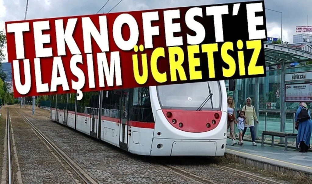 TEKNOFEST' e ulaşım ücretsiz 