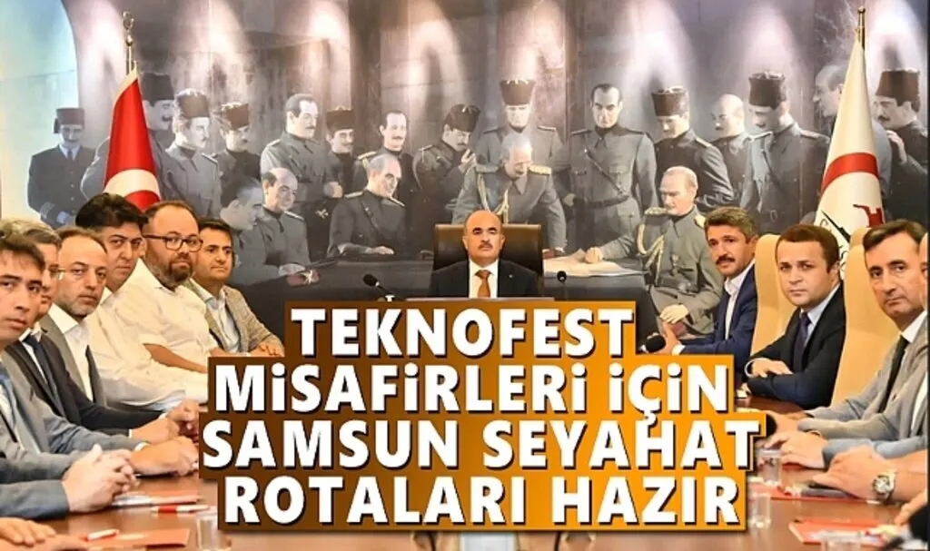 Teknofest Misafirleri için Samsun Seyehat Rotaları Hazır 