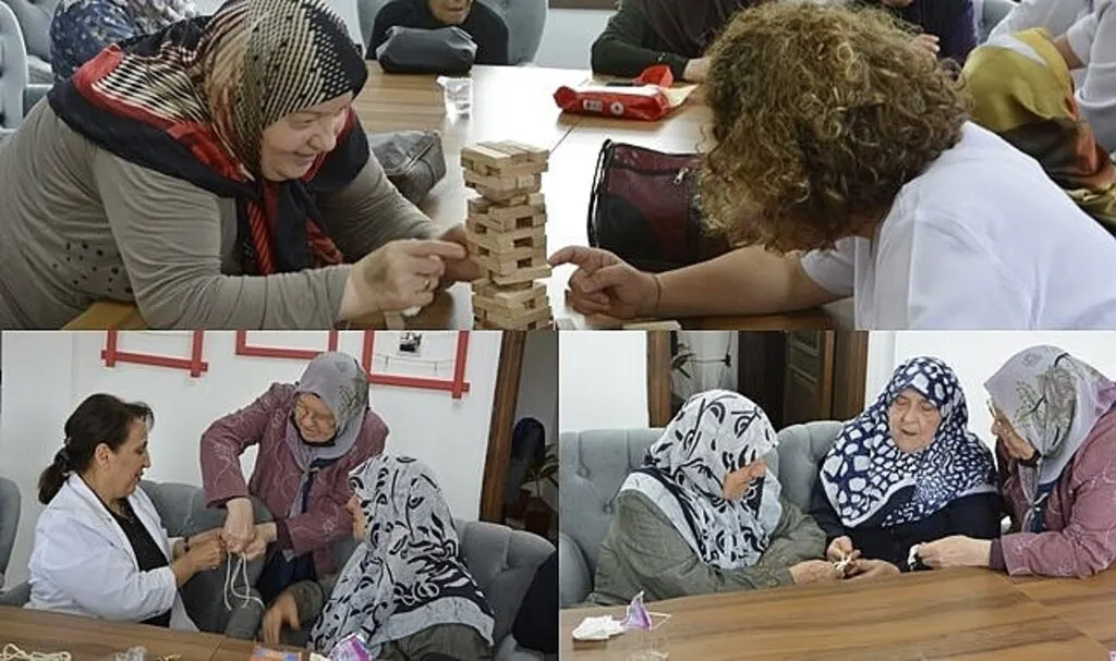 65 yaş ve üstü kadınlar bu merkezde sosyalleşiyor! Samsun Haberleri