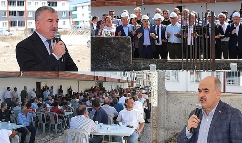 Acar ailesinin yaptırdığı caminin temeli atıldı! Havza Haber